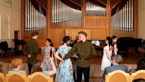 Случайный вальс Фрагмент концерта ко Дню Победы студентов АМУ при МГК им. П.И. Чайковского