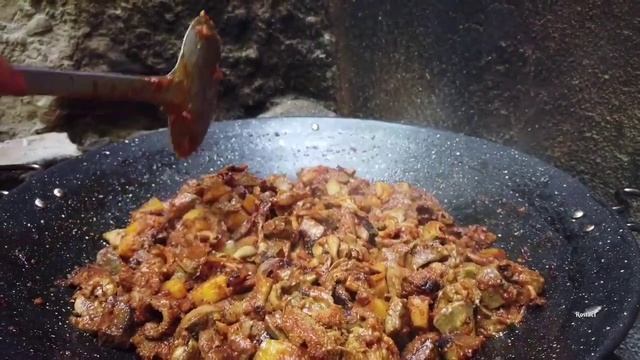 Приготовление бараньей требухи Азербайджанская Кухня Деревенская Кухня  Рецепты