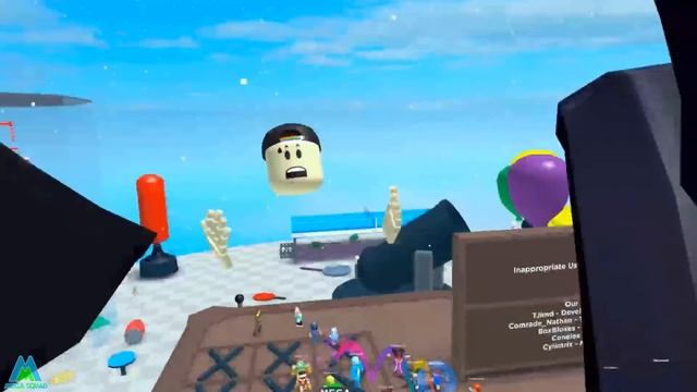 We Put Roblox Piggy Characters In a Blender! Roblox VR with @Red Ninja смотреть онлайн