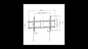 Кронштейн для ТВ наклонный Resonans