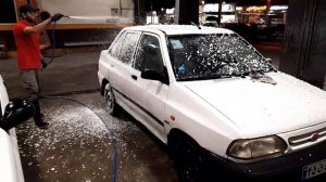 Sparkling Brilliance: Witness the Spectacular Car Wash Transformation of a Kia Pride