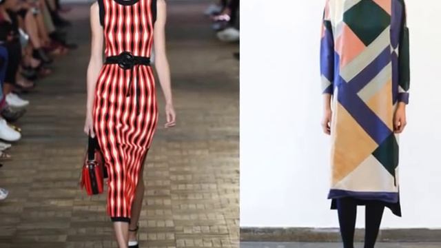 Модные Повседневные Платья Весна-Лето 2017 смотреть онлайн