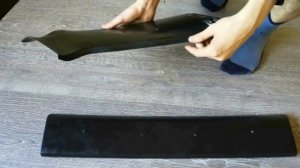 Восстановление пластика стоек багажника