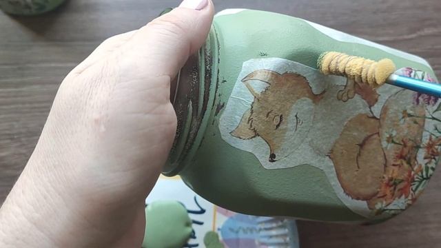 DIY Нашла применение лишним баночкам. Декупаж на кухне смотреть онлайн