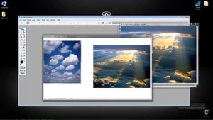 Фотошоп. Как склеивать два изображения (Photoshop)