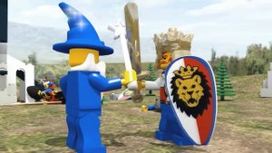 LEGO BATTLE - Royal Knights vs Dragon Knights - TEST