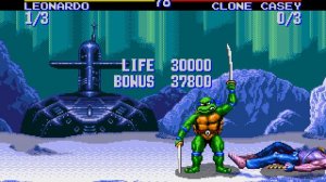 Teenage Mutant Ninja Turtles: Tournament Fighters [Sega Mega Drive] | [4K]
