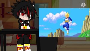Sonic x gacha club// shadow reacts to vegeta vs shadow death battle