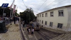 Фуникулер в Лиссабоне