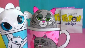 Маленькие герои снова в деле Акция Магнит Антистрессы из бумаги для не желейного медведя