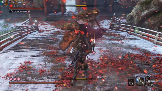 SEKIRO НГ+ Падшая монахиня все три фазы без смертей. смотреть онлайн