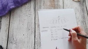 Вяжем капор "Кокетка" спицами. Часть 1.  - расчет петель,  вязание кокетки