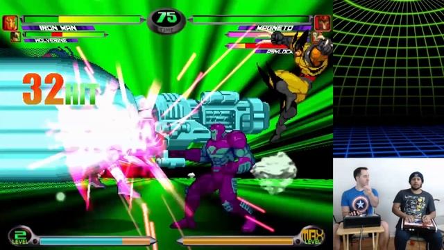 MvC2: SSJ4 Prince - Wolverine/Iron Man BBX xx PC 111 Hit Combo Kills 2 .:10.28.23:. смотреть онлайн
