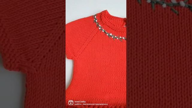 Красное платье с вышивкой и фатиновой юбочкой. смотреть онлайн