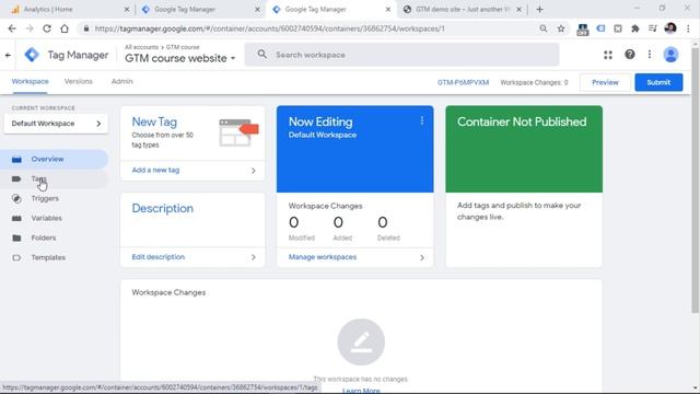 Create a Google Tag Manager Account -  Google Tag Manager for Beginners 2021 | Lesson 2