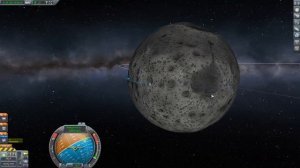 Kerbal Space Program - привезти камень с Муны