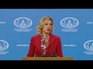 Брифинг М.Захаровой, 12 апреля 2017 года