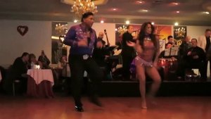 Танцуют Eddie Torres and Grizel Ponce !  Золотая рыбка, Елена Ваенга.