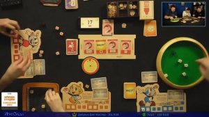 Играем в настольную игру Cuphead: Fast Rolling Dice Game