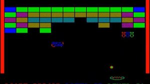 Львов ПК-01, игра Arkanoid (Lviv PC-01, Arkanoid)
