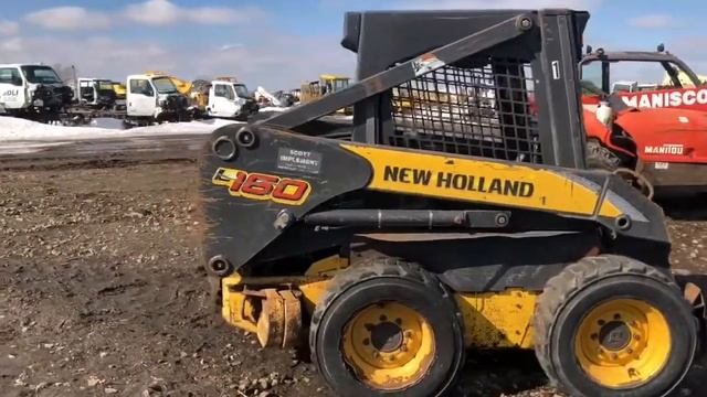 2006 New Holland L160 - Equipment Parts Unit 06RE284 смотреть онлайн