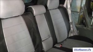Hyundai Santa Fe Classic. Результат установки авточехлов из экокожи