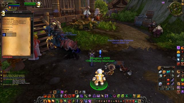 WoW MoP: Blingtron 4000 - The Money Machine - Lvl 600 Engineering смотреть онлайн