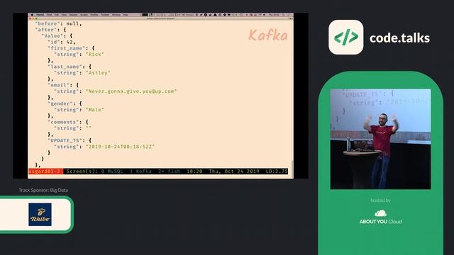 code.talks 2019 - No More Silos: Integrating Databases and Apache Kafka смотреть онлайн