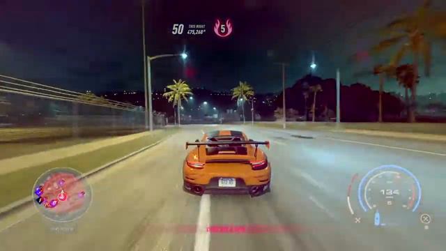 Porsche 911 GT2 RS - NFS Heat - Taranis, Heat 5 Race смотреть онлайн