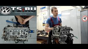 CDAB 1.8TSI сборка двигателя