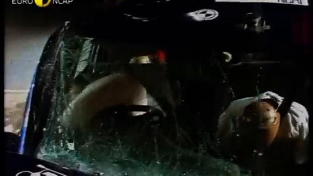 Euro NCAP | Nissan Almera | 1999 | Crash test смотреть онлайн