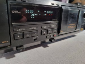 Sony TC-WE435 Stereo Double Двойная кассетная дека с автореверсом-произведена в Китае-1999-год