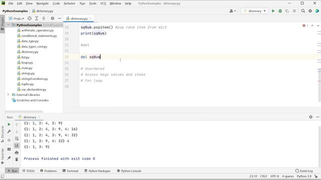 Complete Python Dictionaries Tutorial? | Python dictionary Key-Values, Python dictionary del, etc..