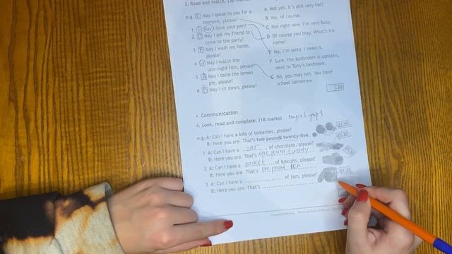 Spotligt 4 класс. Решаем тесты, готовимся к контрольной работе! Тест 3A/3B смотреть онлайн