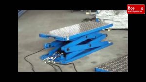 Ножничный подъемник AE&T F6106