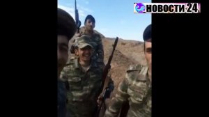 Азербайджанские Солдаты нагорных Карабах