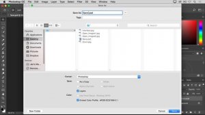 How to save an image in Photoshop 2022