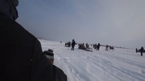 Судак на ратлин зимой. река Кама. эхолот Практик.