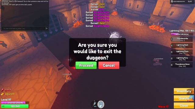 Lightning Vs Angel Element Showcase | Elemental Dungeons | What Is Best?