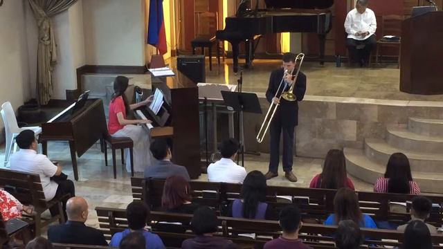 Amazing Grace/Grace Greater Than Our Sin - Medley (Trombone and Piano) смотреть онлайн