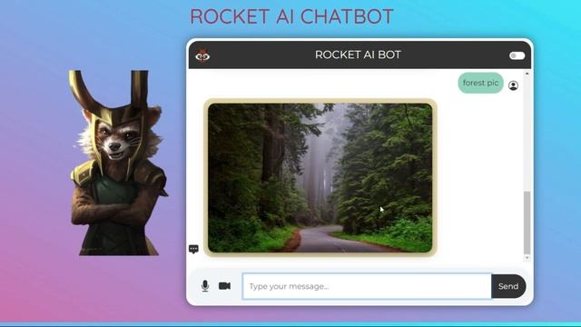 Rocket AI Chatbot | IOT - Internet of Things | Python + Flask | JAVASCRIPT + CSS + HTML | CHATBOT | смотреть онлайн