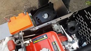 Установка тросика ГАЗ на минитракторе