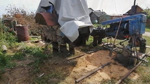 Т-40АМ/ Восстановление/ Колесная волокита/ 21-серия смотреть онлайн