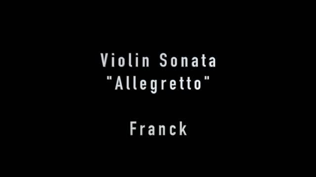 Violin Sonata (1º and.) Piano accompaniment - Franck (full track) смотреть онлайн