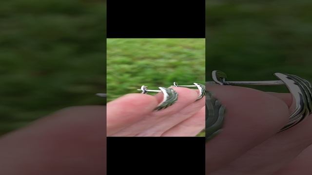 Серебряные серьги