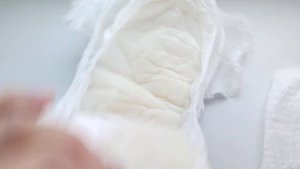 Подгузники - трусики YokoSun после ночи использования.