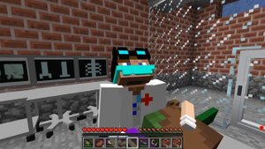 МОЙ ПАПА СТАЛ ЗОМБИ ВО ВРЕМЯ ЗОМБИ АПОКАЛИПСИСА В МАЙНКРАФТ  ! Жизнь Вредины