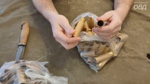 Купил папковые гильзы. Распаковка посылки