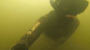 Река Сура #подводная охоты "РЫБЫ ПРОСТО ТЬМА"