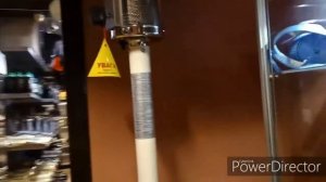 Уличный газовый обогреватель - фонарь